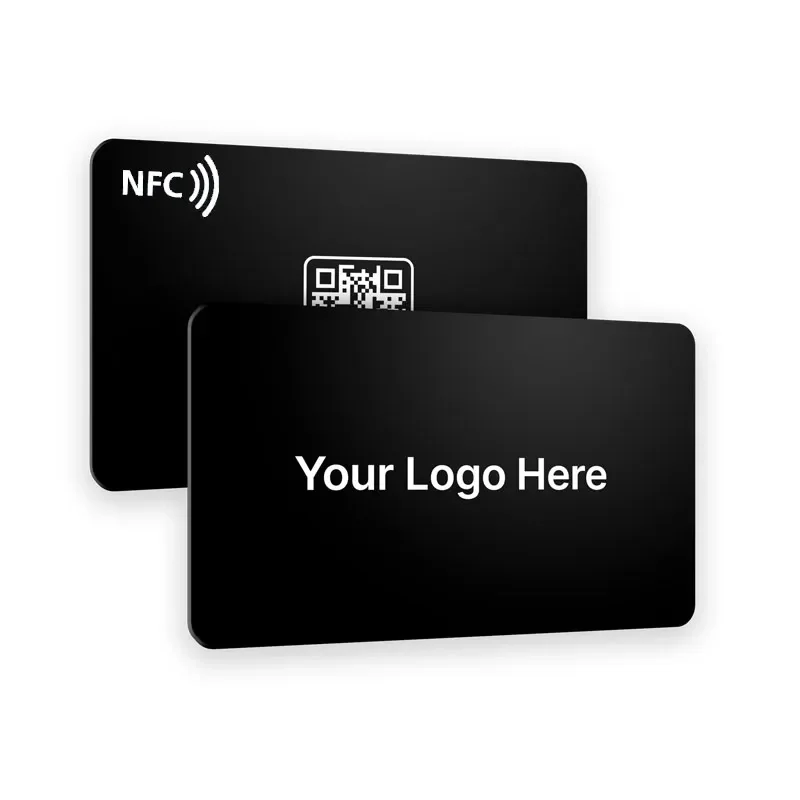 NTAG215 Custom Printing NFC Business Card Fast Reading Ntag 215 Smart Name Card Digital Business Card Social Recognition Card