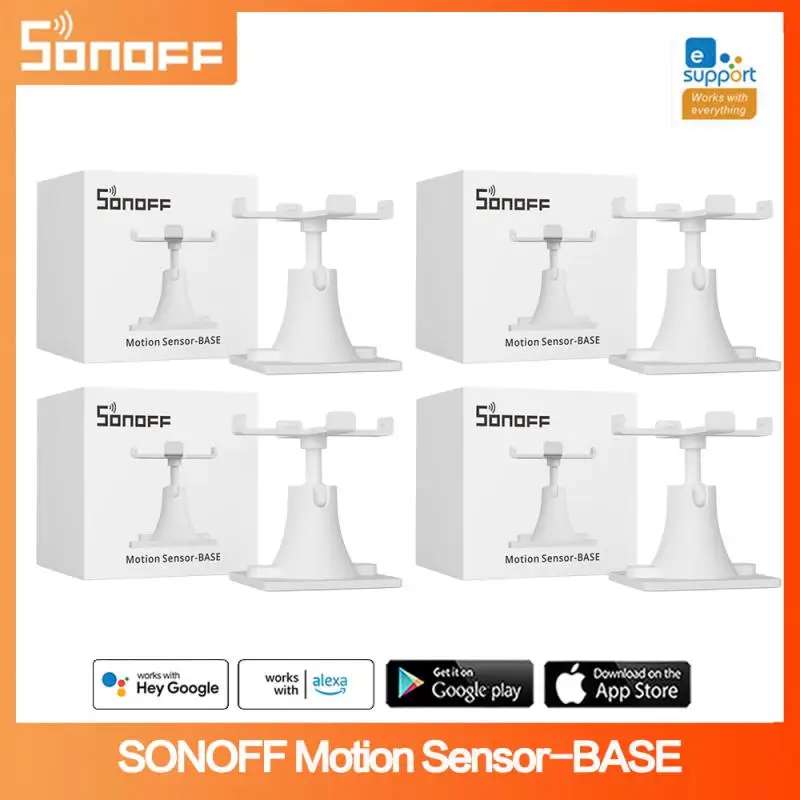 SONOFF 360 Rotating Bracket Stand For SNZB-03 Motion Sensor-Base Human Body Movement Detector Stand Smart Home Automation Module