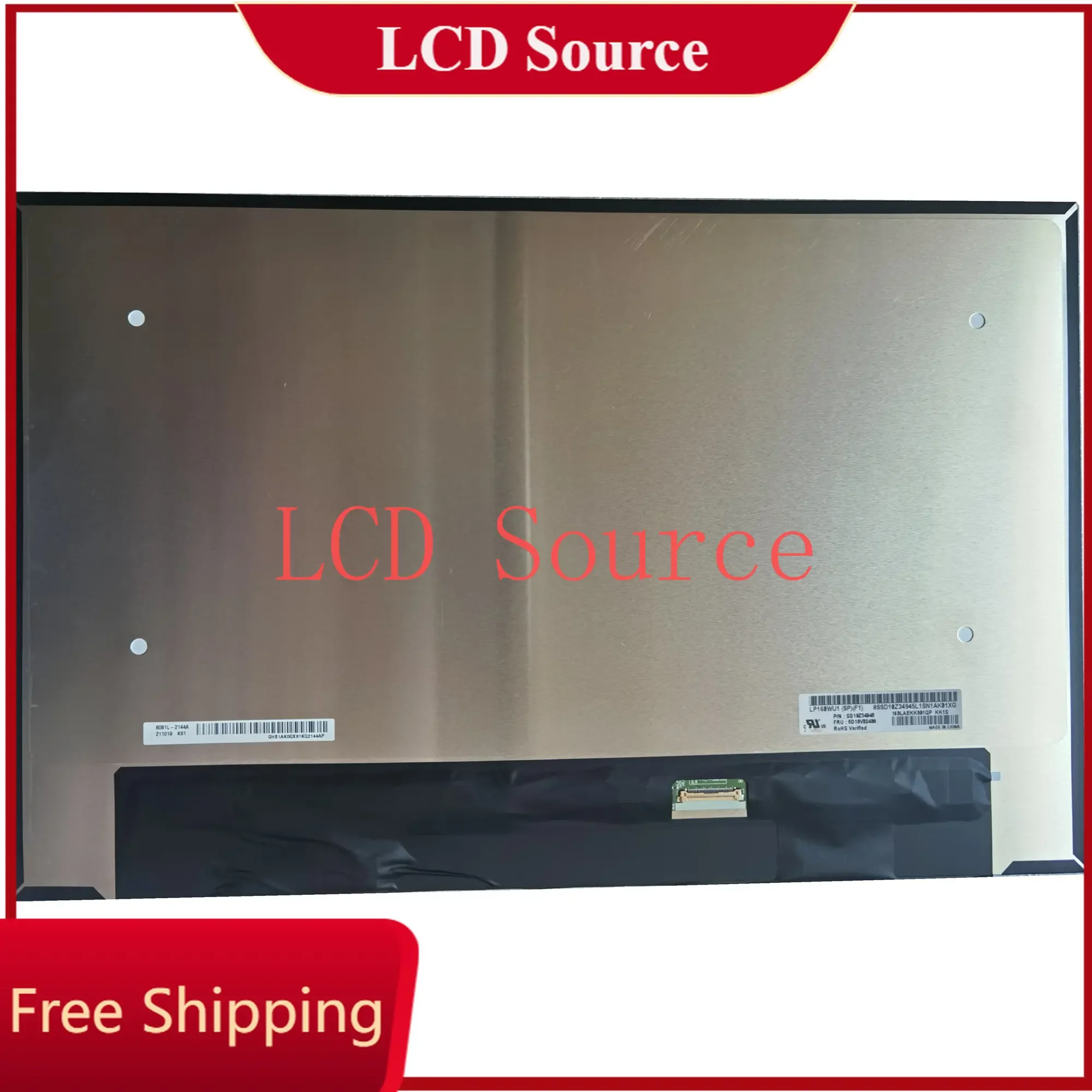 LP160WU1 SPF1 LP160WU1-SPF1 Matrix Panel 16