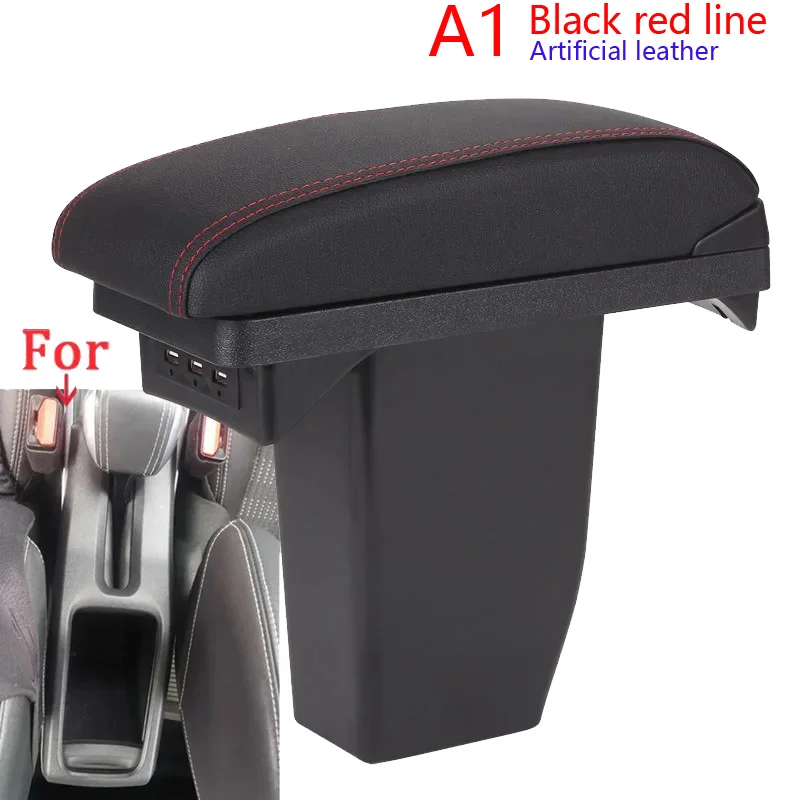 Voor Peugeot 2008 Armsteun doos 2012-2018 Auto Opbergdoos Met USB Opladen Auto Retrofit Onderdelen Interieur Details Auto accessoires