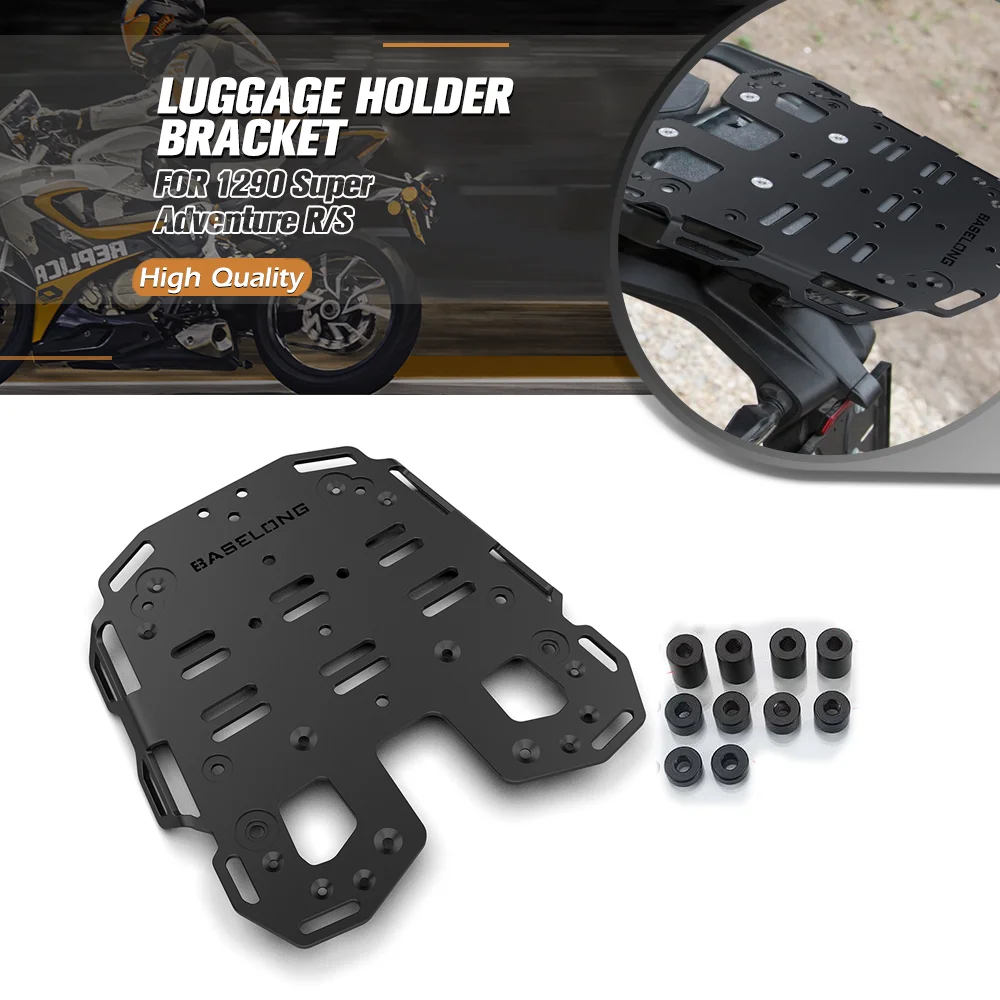 

FOR KTM 1290 Super Adventure R/S 2021-2022-2023-2024 Luggage Holder Bracket Rear Rack Rear Top Case Mount Plate CNC Motorcycle