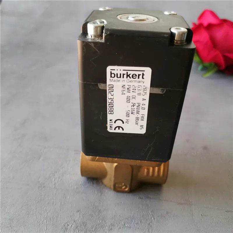 

Burkert 2875 A 4,0 FKM MS PNVAK-8bar 24VDC PWM 00239088