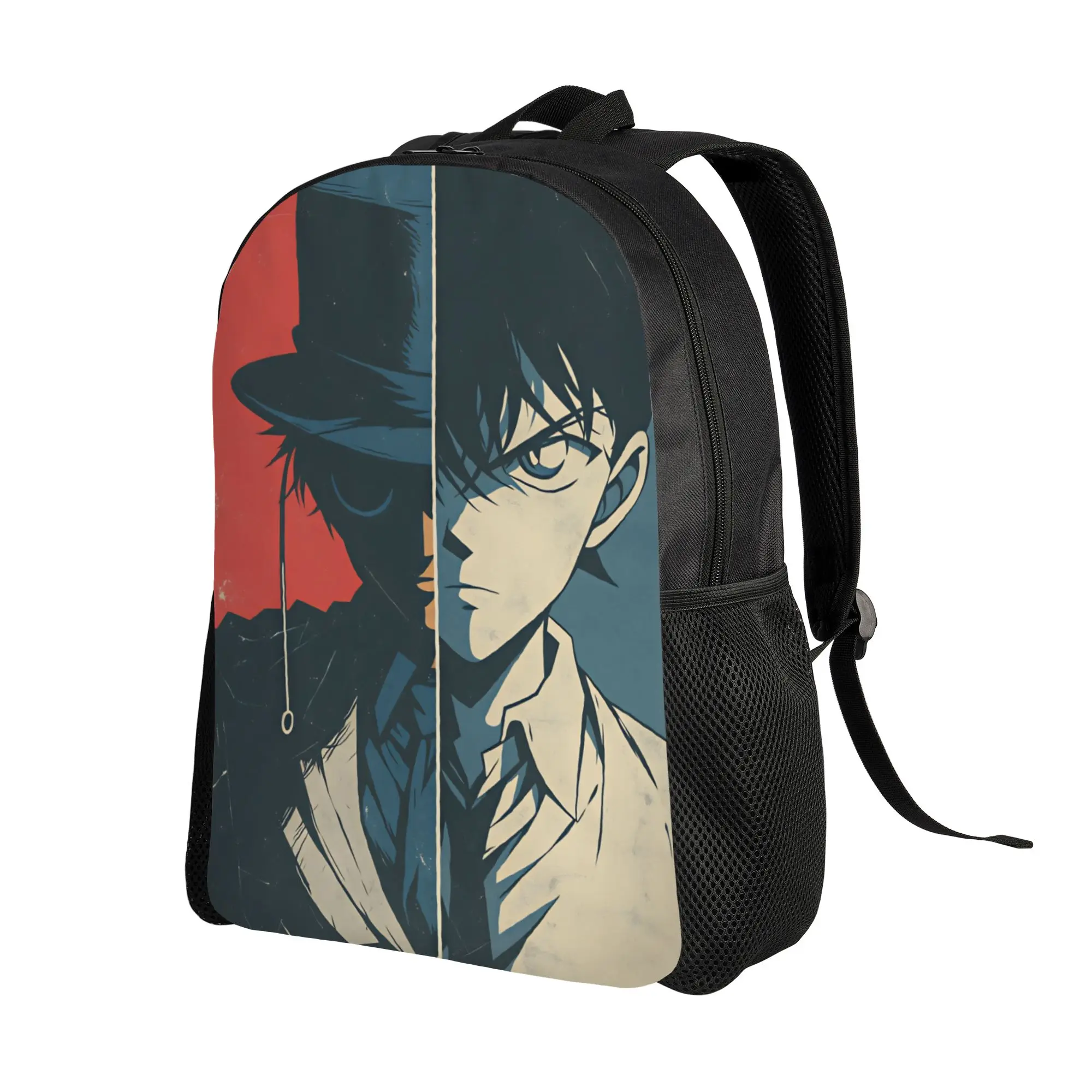 Detectives Conans Backpack  Kawaii Backpacks Women University Breathable School Bags Design Rucksack