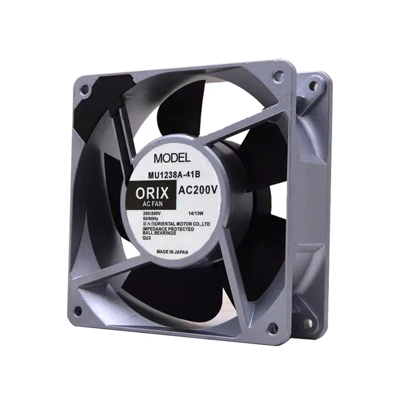 

НОВЫЙ ОРИГИНАЛЬНЫЙ MU1238A-41B AC200V 14 Вт/13 Вт 12038 120*120*38 мм 12 см охлаждающий вентилятор радиатор