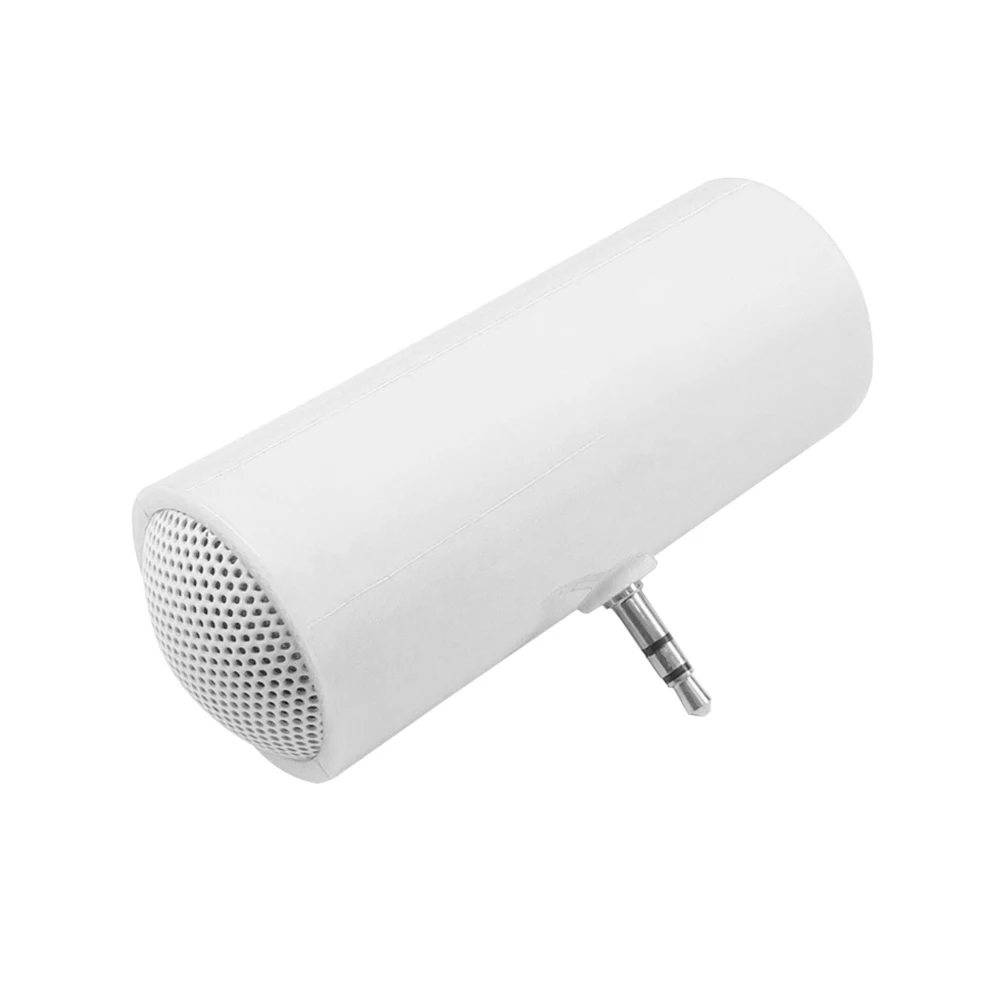 Mini Altavoz Portátil con Conector de 3.5mm, Plug and Play, Altavoz para Teléfono Móvil, Tableta, Altavoz de Música para Smartphone, Tableta y Ordenador