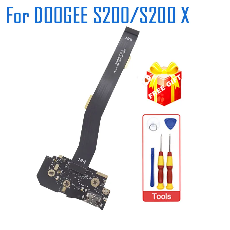 

Новая оригинальная USB-плата DOOGEE S200 S200 X, порт зарядки с основными аксессуарами FPC для сотового телефона DOOGEE S200 X