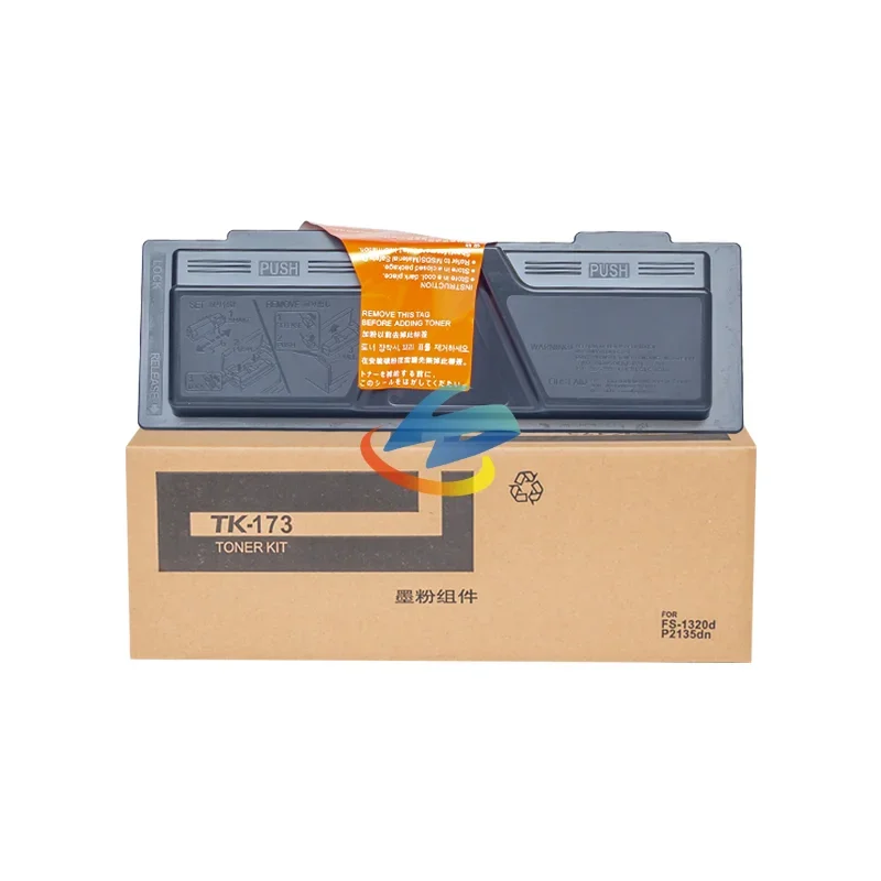 1Pc TK-170 TK-171 TK-172 TK-173 TK-174 Cartouche De Toner Compatible pour Kyocera FS-1320D 1370jazz ECOSYS P2135d P2135dn BK/230g