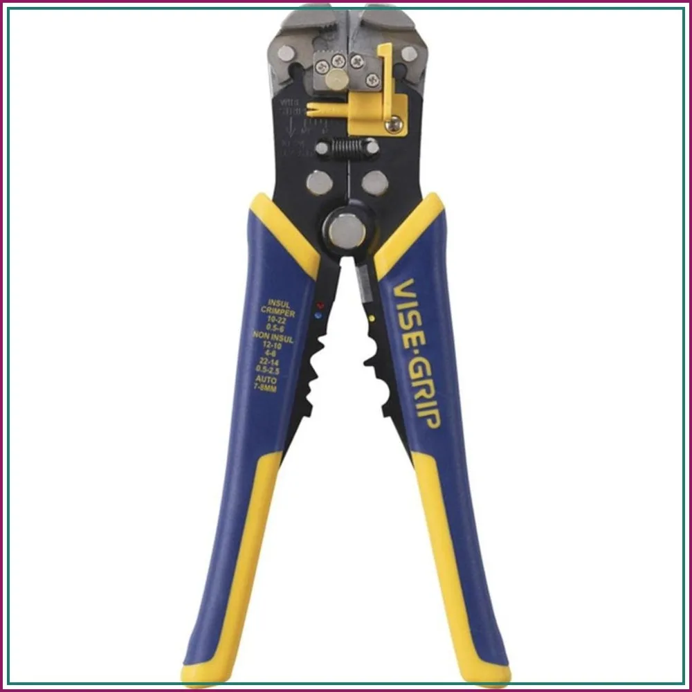 

Wire Stripper, 2 Inch Jaw, Cuts 10-24 AWG, ProTouch Comfort, Blue (2078300)