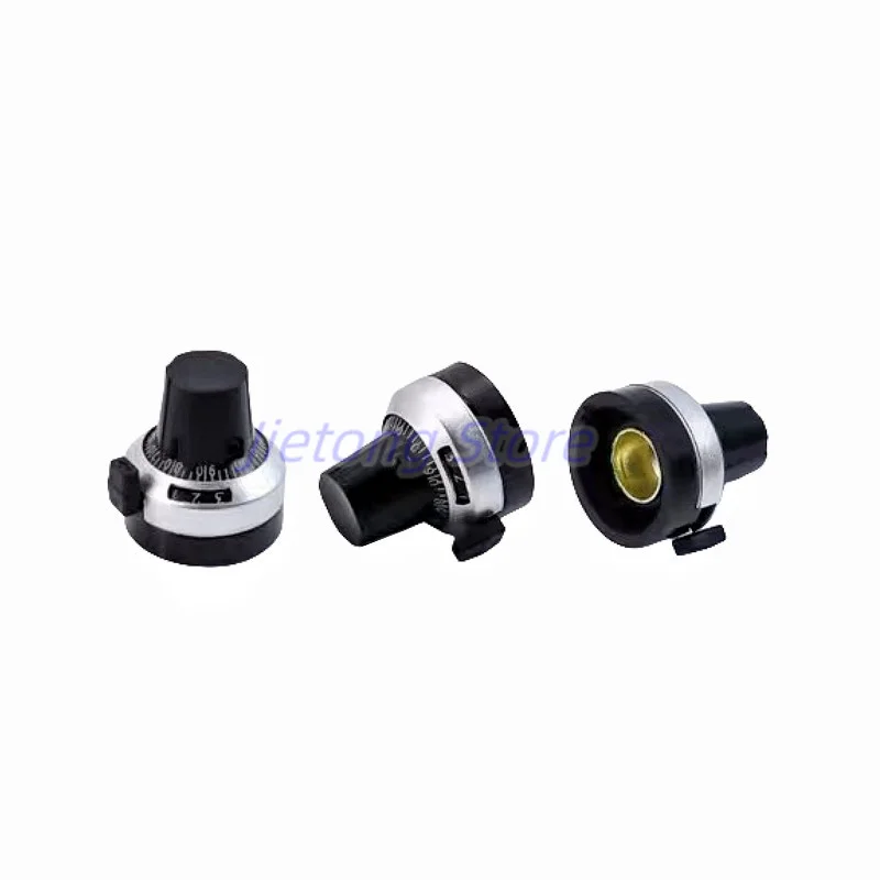 1pcs 3590 3590S Potentiometer Precision Scale Knob Caps 6.35mm Equipped With Multi-turn Potentiometer