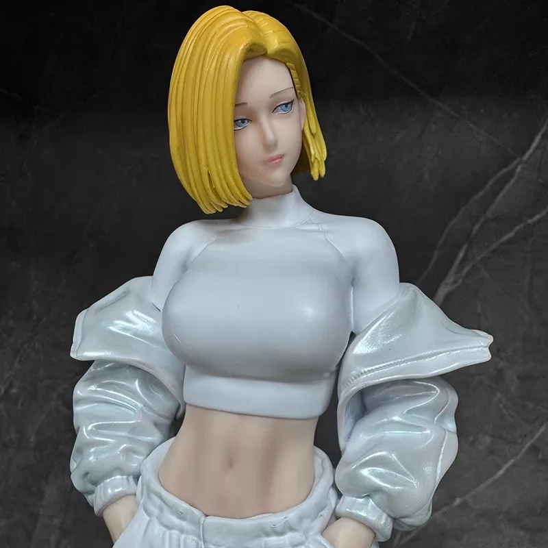 

Dragon Ball Figure Android 18 Figures Cool Girls Figurine Pvc Statue Model Doll Collection Desk Decoration Toy Birthday Gifts