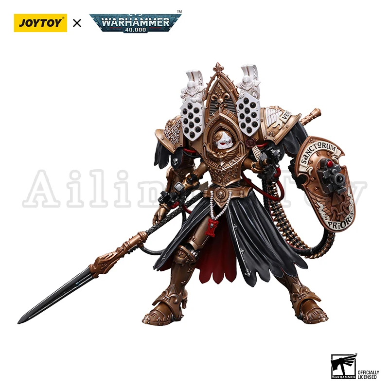JOYTOY 1/18 액션 피규어 40K Adepta Sororitas Abbess Sanctorum Morvenn Vahl 재발행 버전 애니메이션 모델 장난감