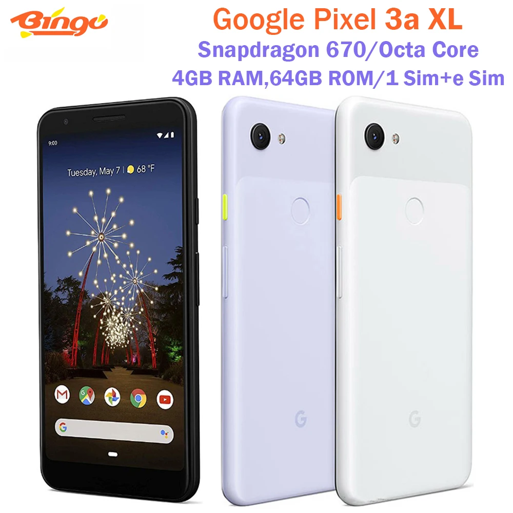 Original Google Pixel 3a XL 3AXL  6.0