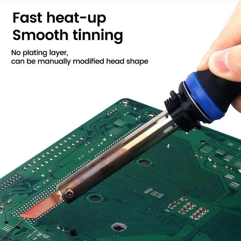 ~5Pcs 6Pcs 900M T Soldering Tip Pure Copper Replacement For 936 937 938 Station Tool