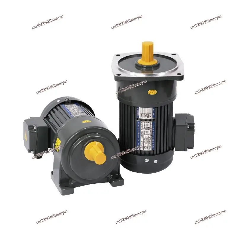 18 Shaft Mini Gear Reducer, 100-200W Asynchronous Reduction Motor Horizontal Vertical Mount