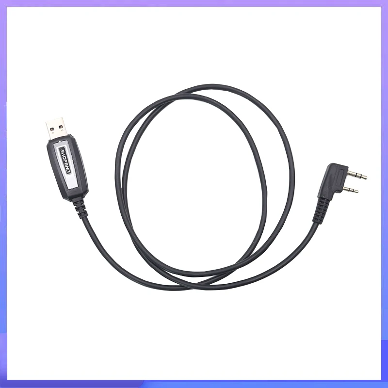 USB Programming Cable For Baofeng UV-18 Pro Max UV-5RH Pro Max UV-17 Quansheng UV K5 UV K6 UV 5R Plus Walkie Talkie Accessories