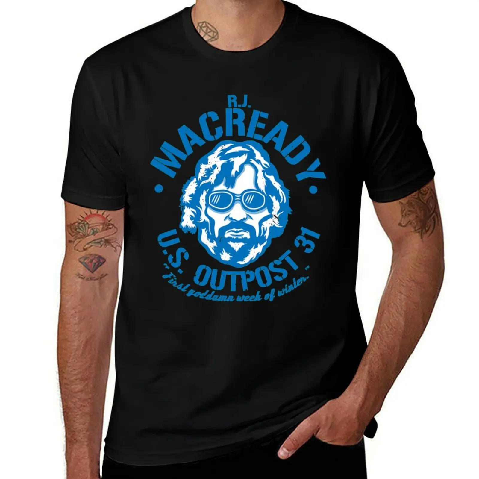 

Macready MacReady T-Shirt gifts for boyfriend luxury t-shirt shirts graphic heavy weight t shirts for men