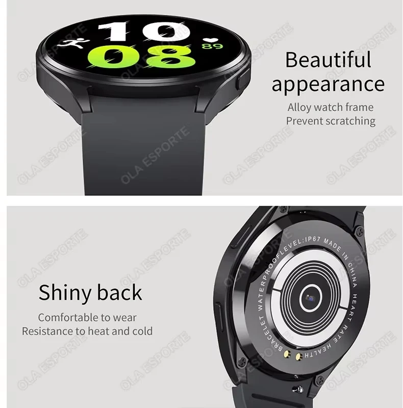 Bluetooth Smartwatch with Activity Tracking, TFT Display and Detachable Silicone Band description 3