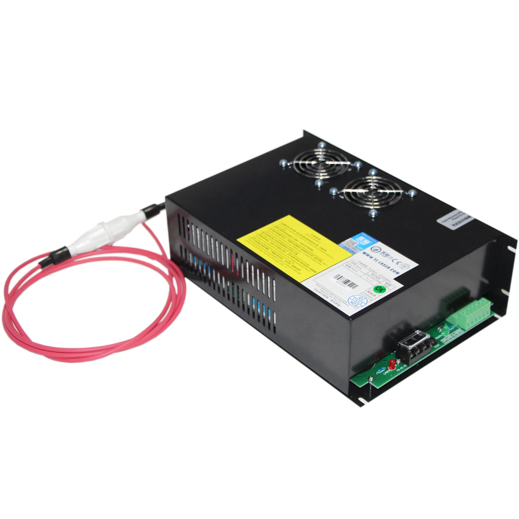 BLUETIMES Anti-aging YL-U1 80W To 120W CO2 Laser Power Supply For Laser Cutting Machine