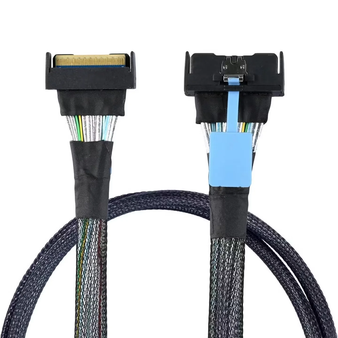 

Кабель MCIO 8i - MCIO 8i / высокоскоростная линия передачи данных MCIO 8I - MCIO 8I (0,8 м)