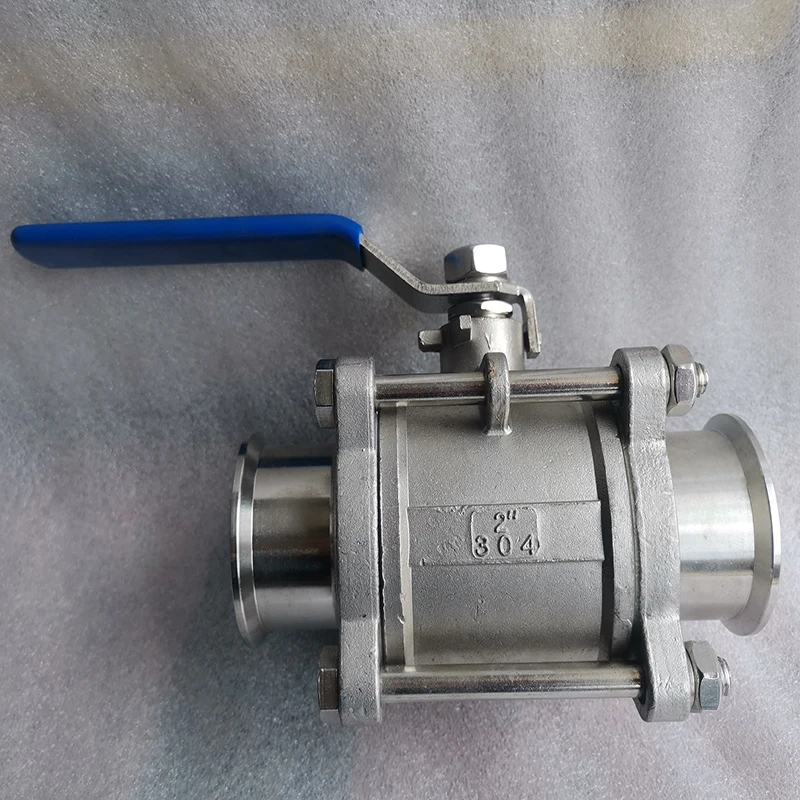 

2" DN50 Beer Ball Valve Tri Clamp Ball Valve Stainless Steel SS304 Homebrewing Ball Valve