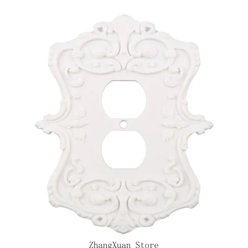 Wandplatteneinfassung mit erhabenem dekorativem Blatt- und Schriftdetail 3XUF – Detail 2