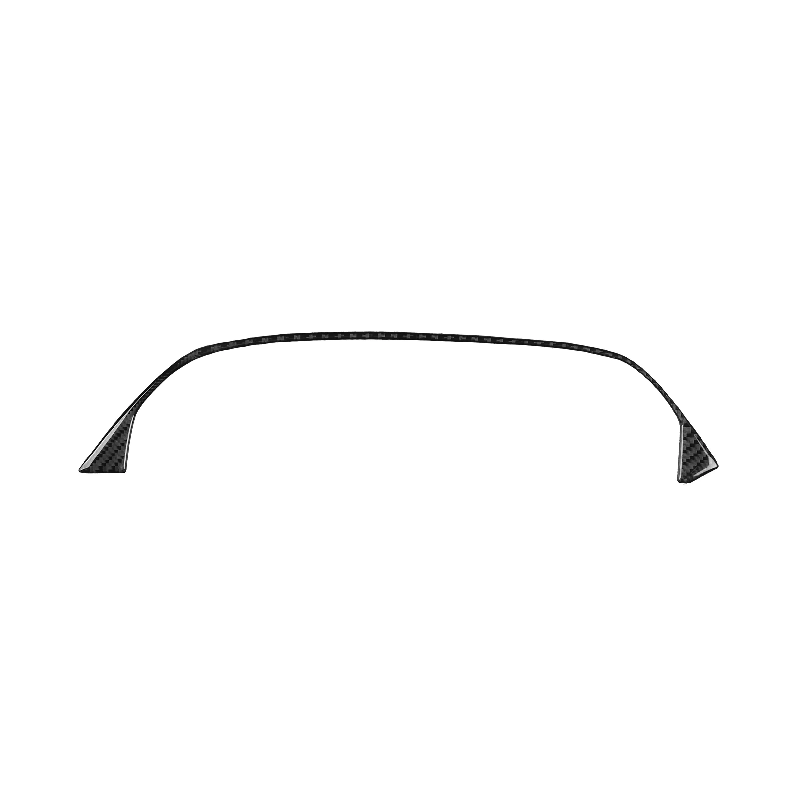 For Ford Ranger Sport 2020-2022 Car Speedometer Panel Surround Trim Cover Real Soft Carbon Fiber Interior Accessories Stickers