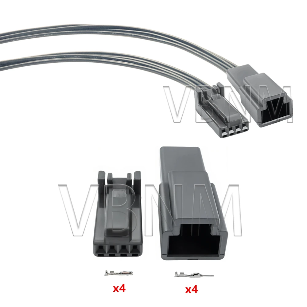 4 Pin 1318620-1 1318620-2 Auto Female and Male Connector Car Rain Sensor Socket with Wires