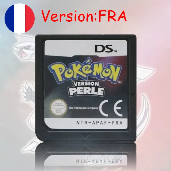 NDS Spielmodul Pokemon Schwarz Weiß Platin HeartGold SoulSilver USA EUR FRA ITA NOE AUS ESP Version für DS 2DS 3DS Konsole