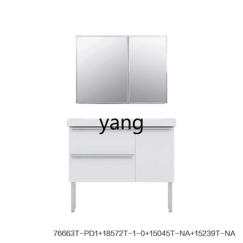 

LH household bathroom under the counter wash basin bathroom beauty mirror cabinet combination