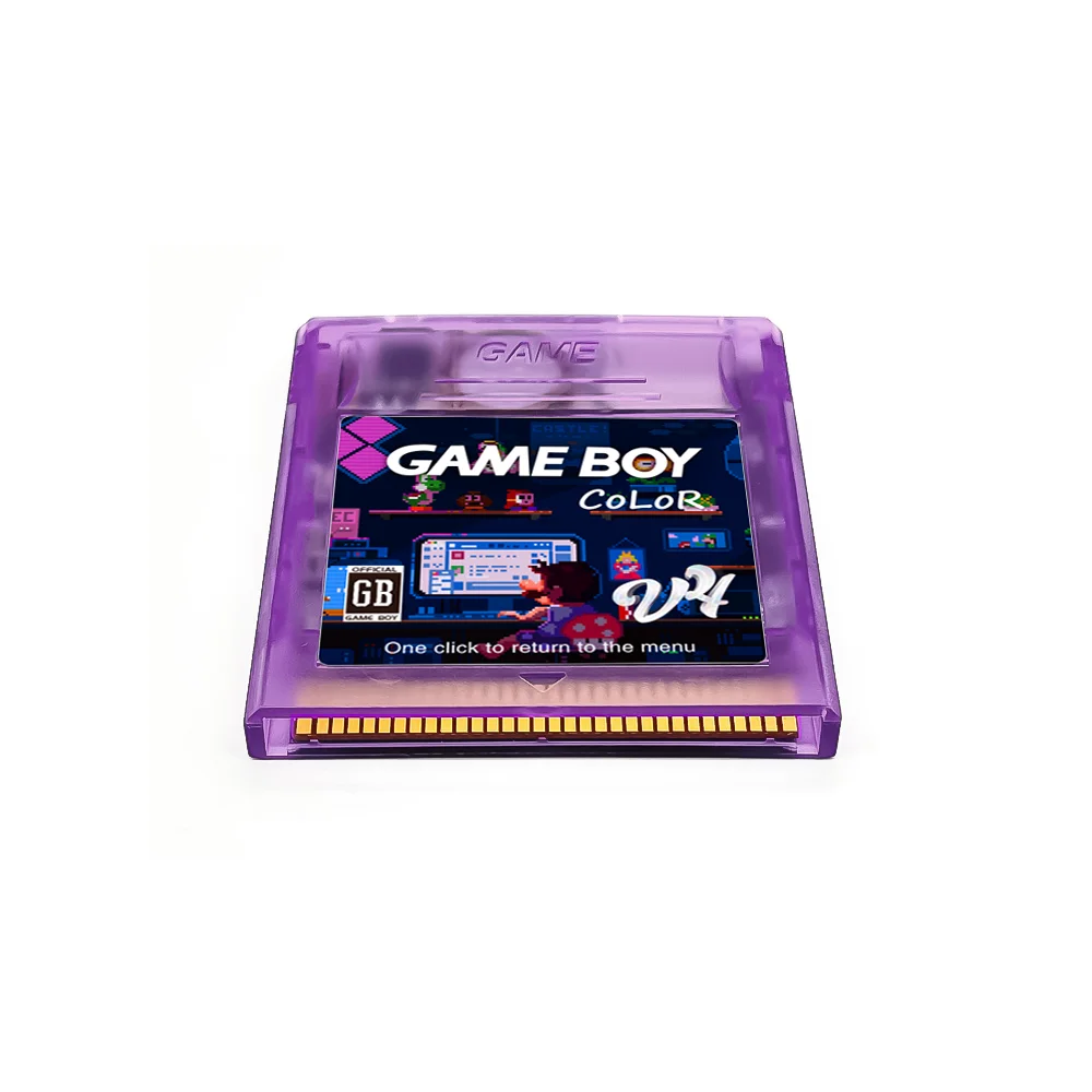 DIY Edition 2000 in 1 Game Cartridge Flash Card For GBC GBP GBA SP Game Console OS V4 Edition With 4G TF Card