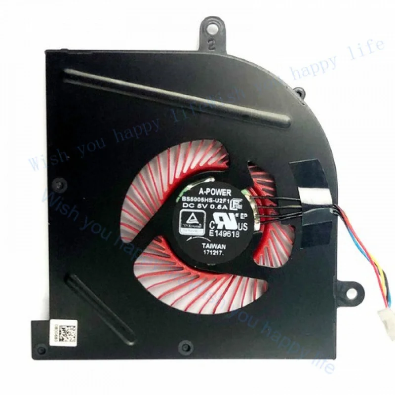 LL CPU GPU Cooling Fan for MSI GS63 GS63VR GS73 GS73VR MS-16K2 MS-17B1 Laptop Fan
