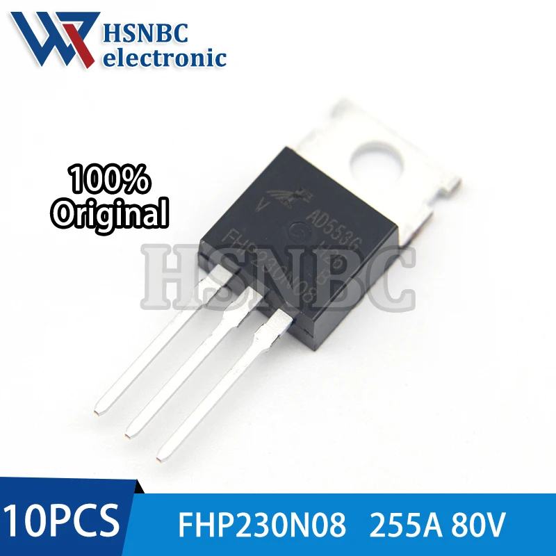 

10PCS FHP230N08 230N08 FHP230N08V TO-220 255A 80V N-channel Power MOSFET Transistor 100% New Original