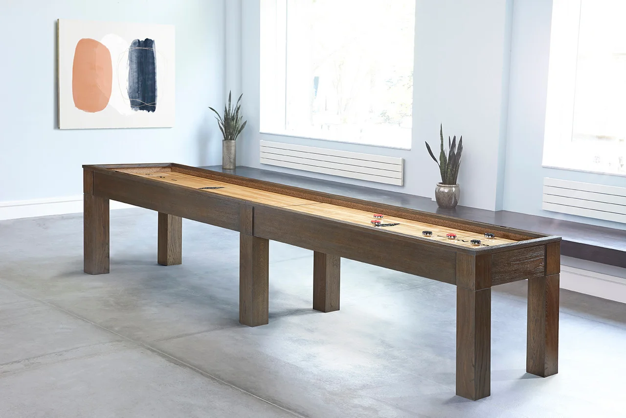 Luxury 4 in 1 Multi-Functional Table, Billiards, Shuffleboard, Poker, Air Hockey, Tennis, Foosball, Game Room Entertainment