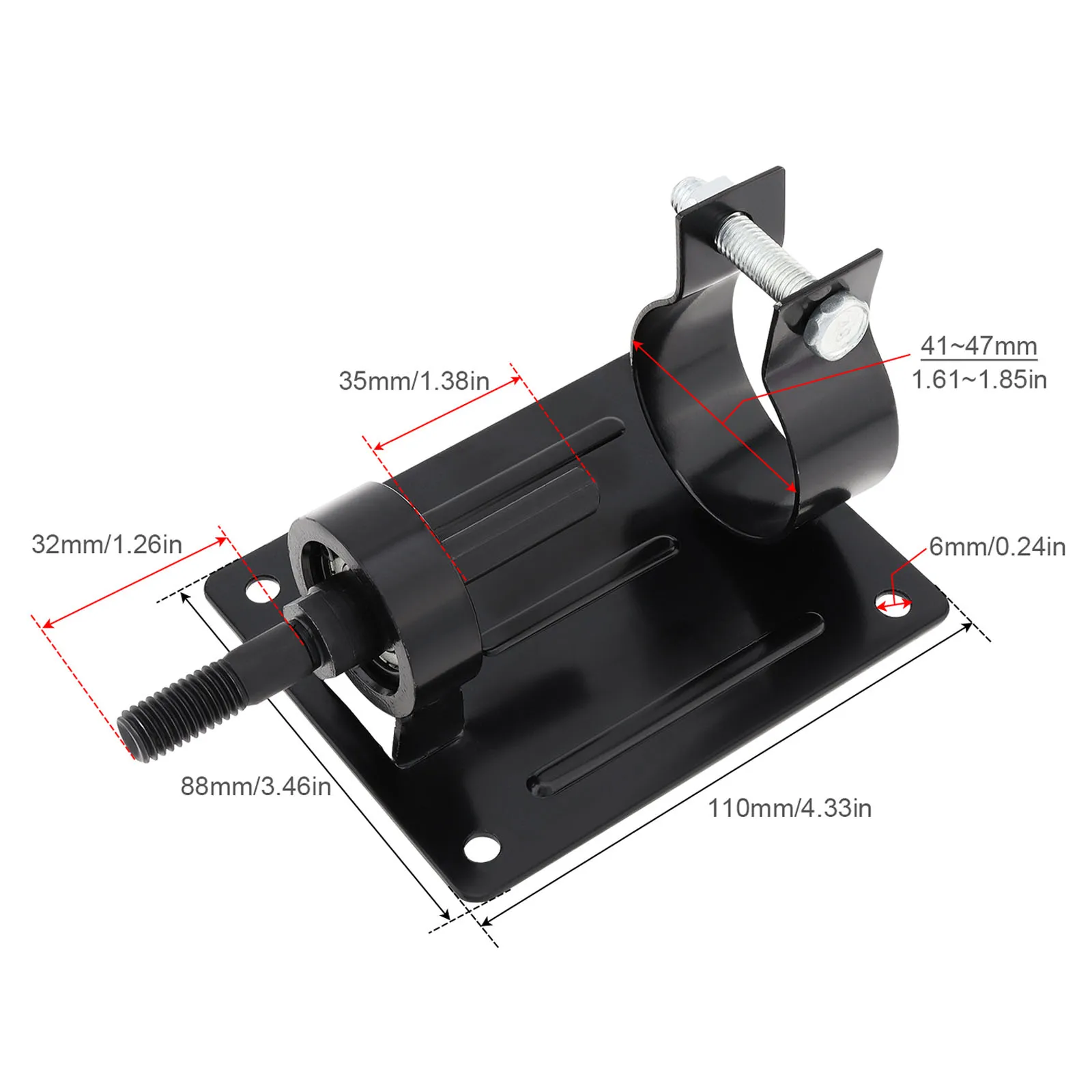 Electric Drill Cutting Holder Polishing Seat Stand Holder Set Modified Grinding Machine Bracket Base for Polishing Grinding