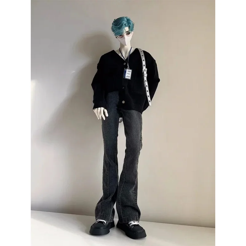 Los ropa de muñeca bjd son adecuados para accesorios de muñeca jeans ligeramente acampanados de tamaño 1/4 68 tío id75