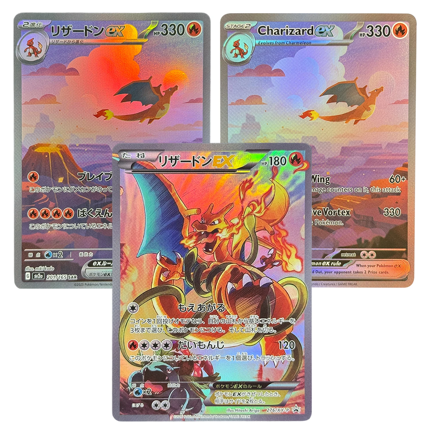 

PKM Charizard EX английские/японские прокси игровые карты TCG голографические PTCG торговые карточные игры фольга настольные игры карты игрушки подарки