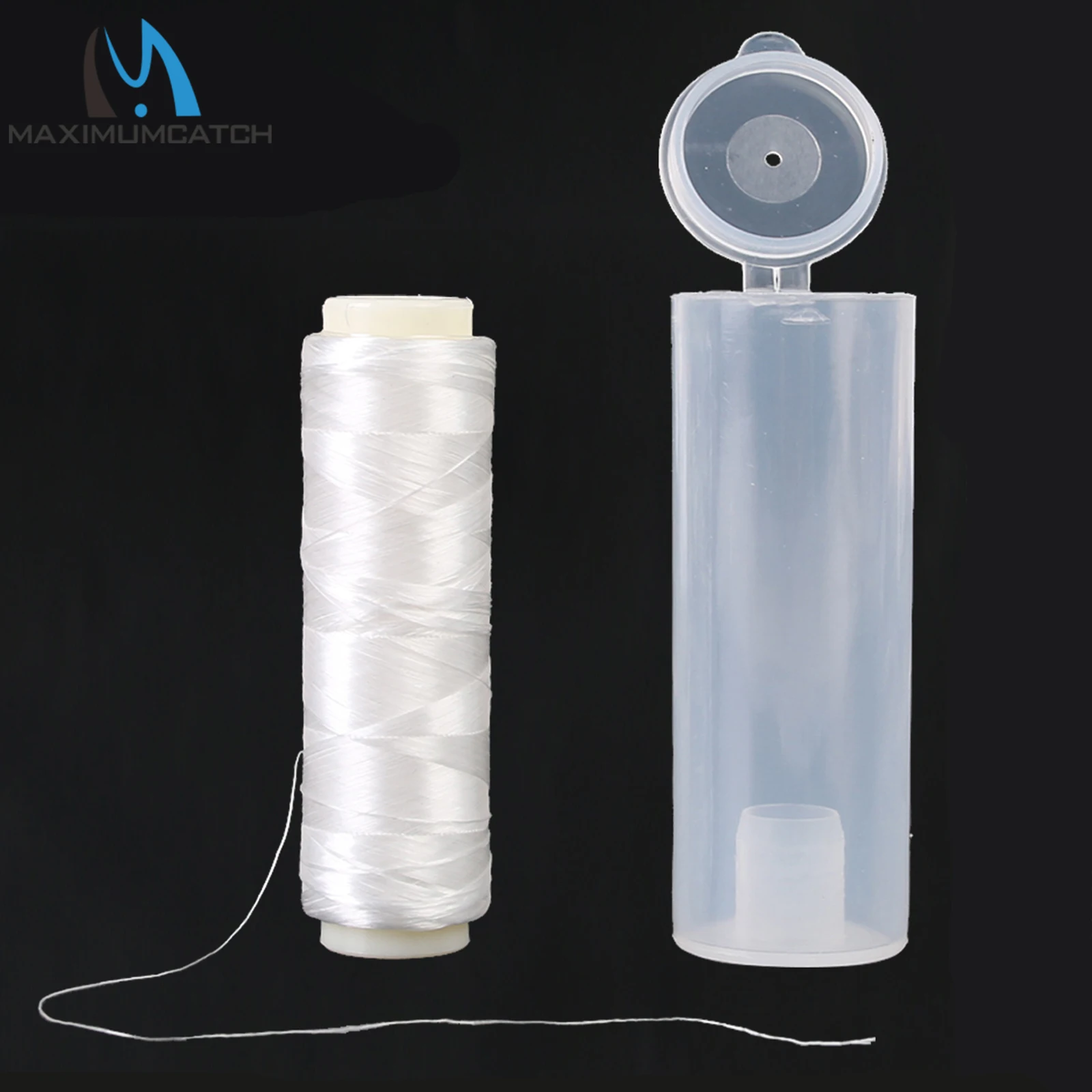 Maximumcatch 1pc Bait Elastic Invisible Fishing Line 100/200m 0.2mm/0.25mm Strong Polyester