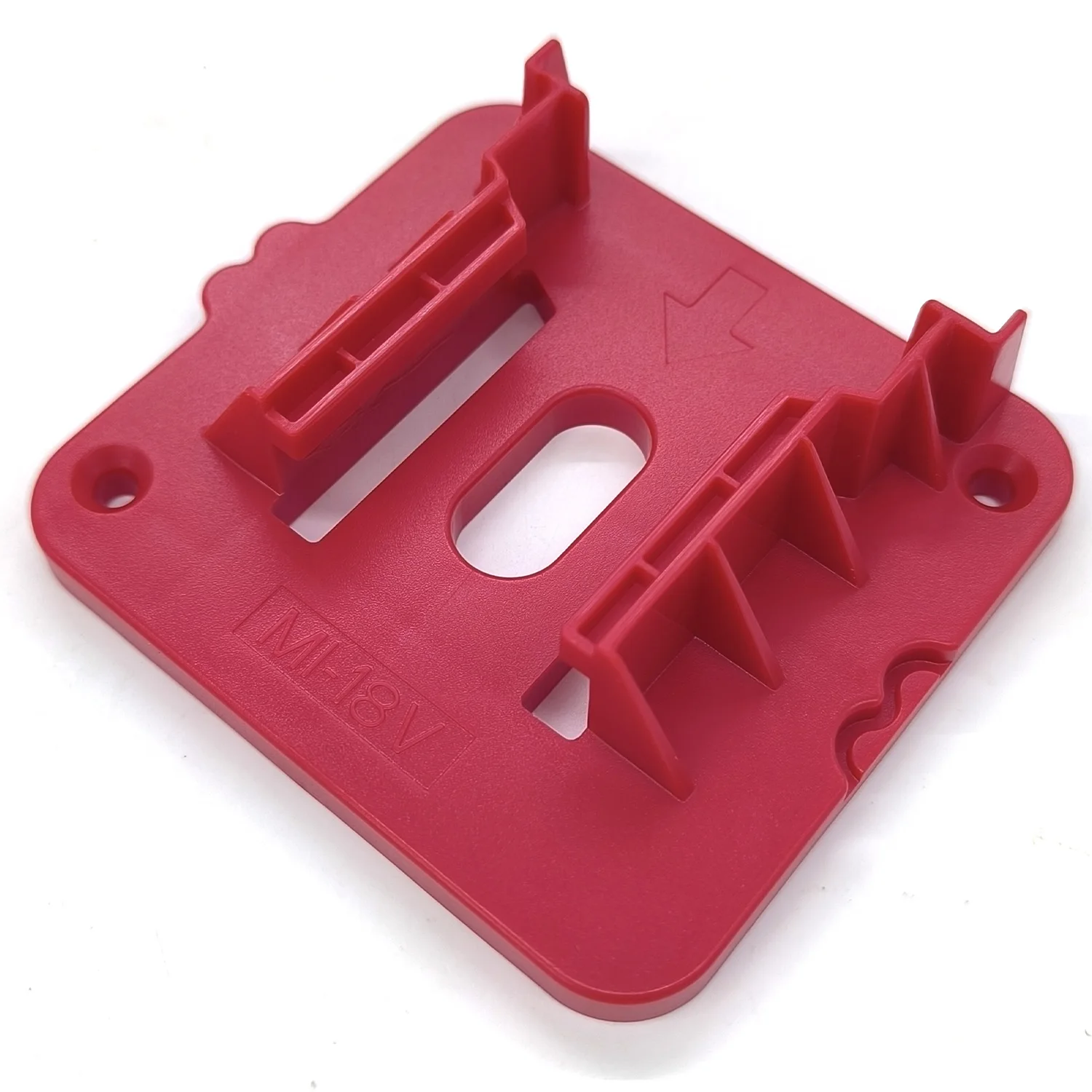 10 PCS Pack Battery Holder Battery Mount For Milwaukee 18V Battery Dock Holder Fit For 48-11-1815 48-11-1828 48-11-1850 Battery
