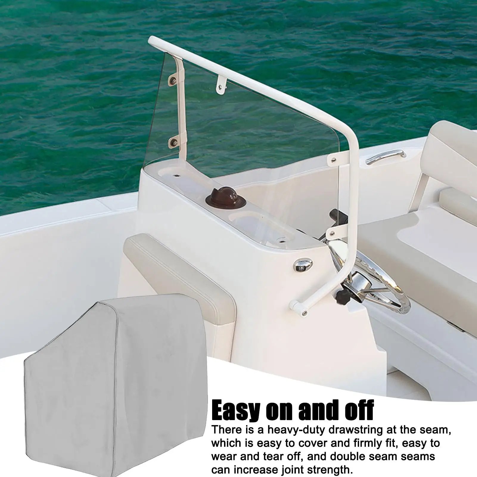 Boat Console Cover Marine Grade Waterproof Potable Yacht center console cover boat center console cover For Boats Console Center