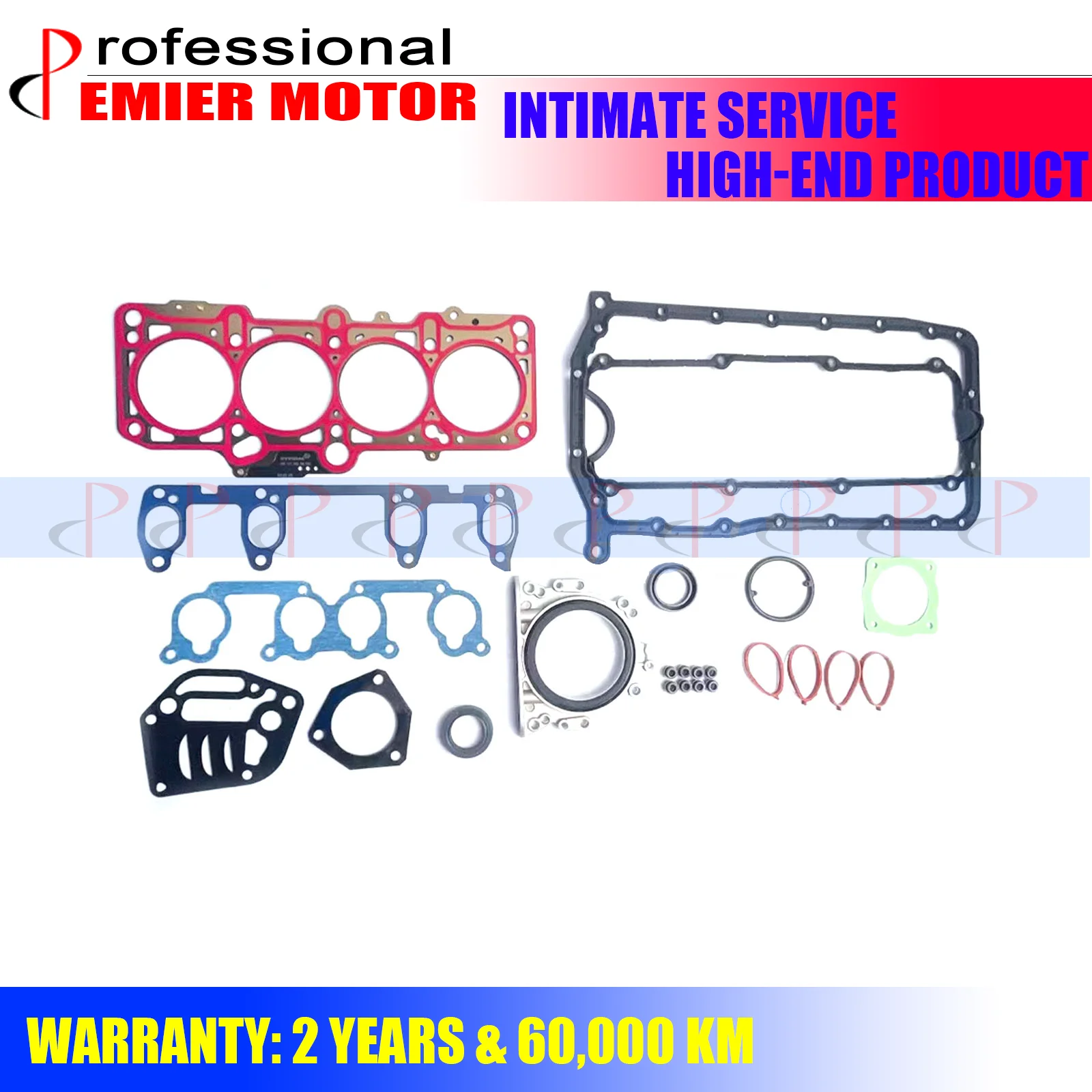 Demier Auto Engine Repair Kit Full Gasket Set For AUDI VW Passat B5 2.0 OE 06A103383AN 06A121099T