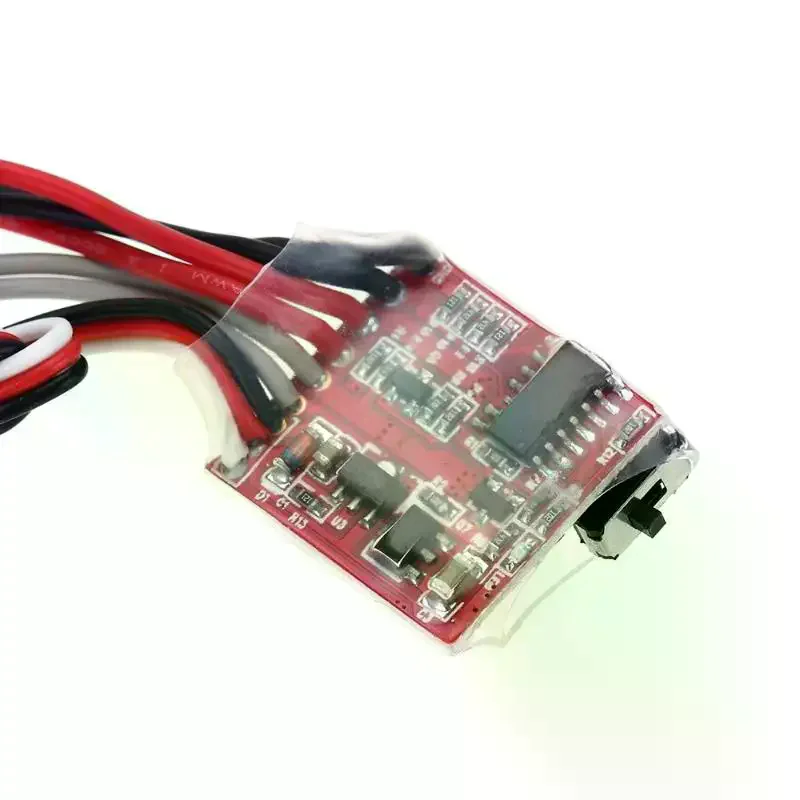 30A 4-8V Mini gebürsteter elektrischer Geschwindigkeitsregler ESC Bürste elektronischer Motordrehzahlregler für RC-Car