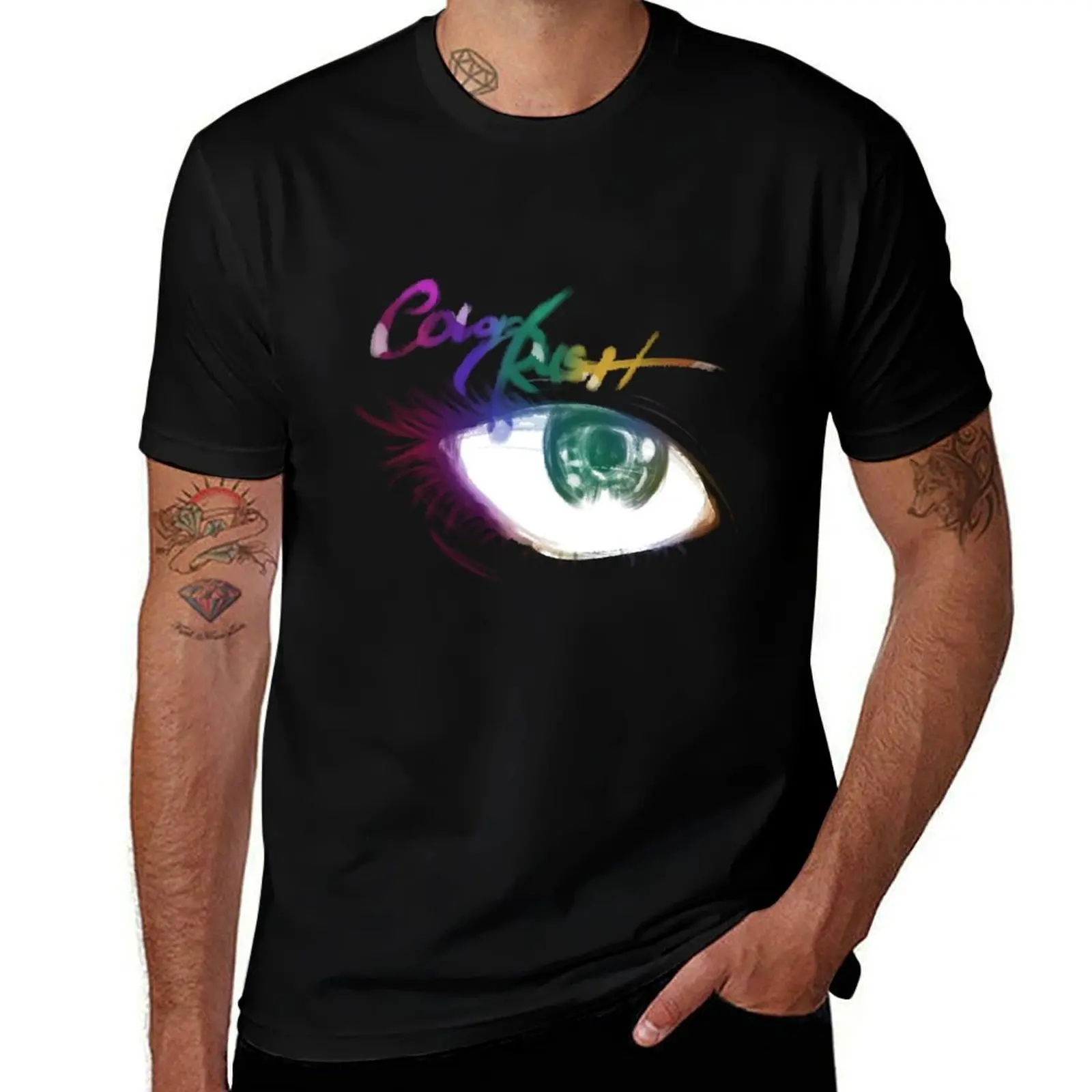 

Color Rush art (Korean BL) T-Shirt blanks graphic t shirt vintage luxury t-shirt Aesthetic clothing t shirts for men pack