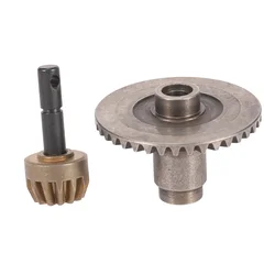 2pcs Front Rear Axle Steel Drive Gear Ring Pinion Gear Set 13t 38t For Axial SCX10 Wraith RR10 AR60 Axle 1/10 RC Crawler Car