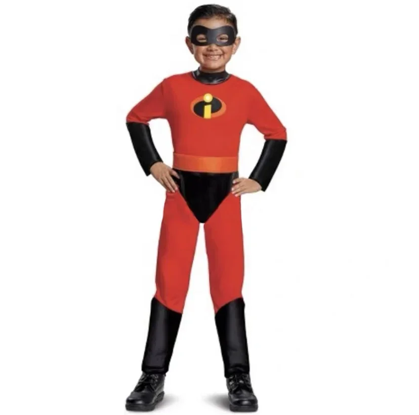 Disney Incredibles 2 Cosplay Costumes Men Women Mr. Incredible Halloween Suits Anime Jack Parr Boys Girls Parent-Child Costumes