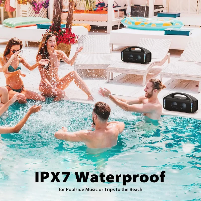 Alto-falante Bluetooth Portátil Tribit StormBox 90W à Prova d'Água IPX7 — foto 5