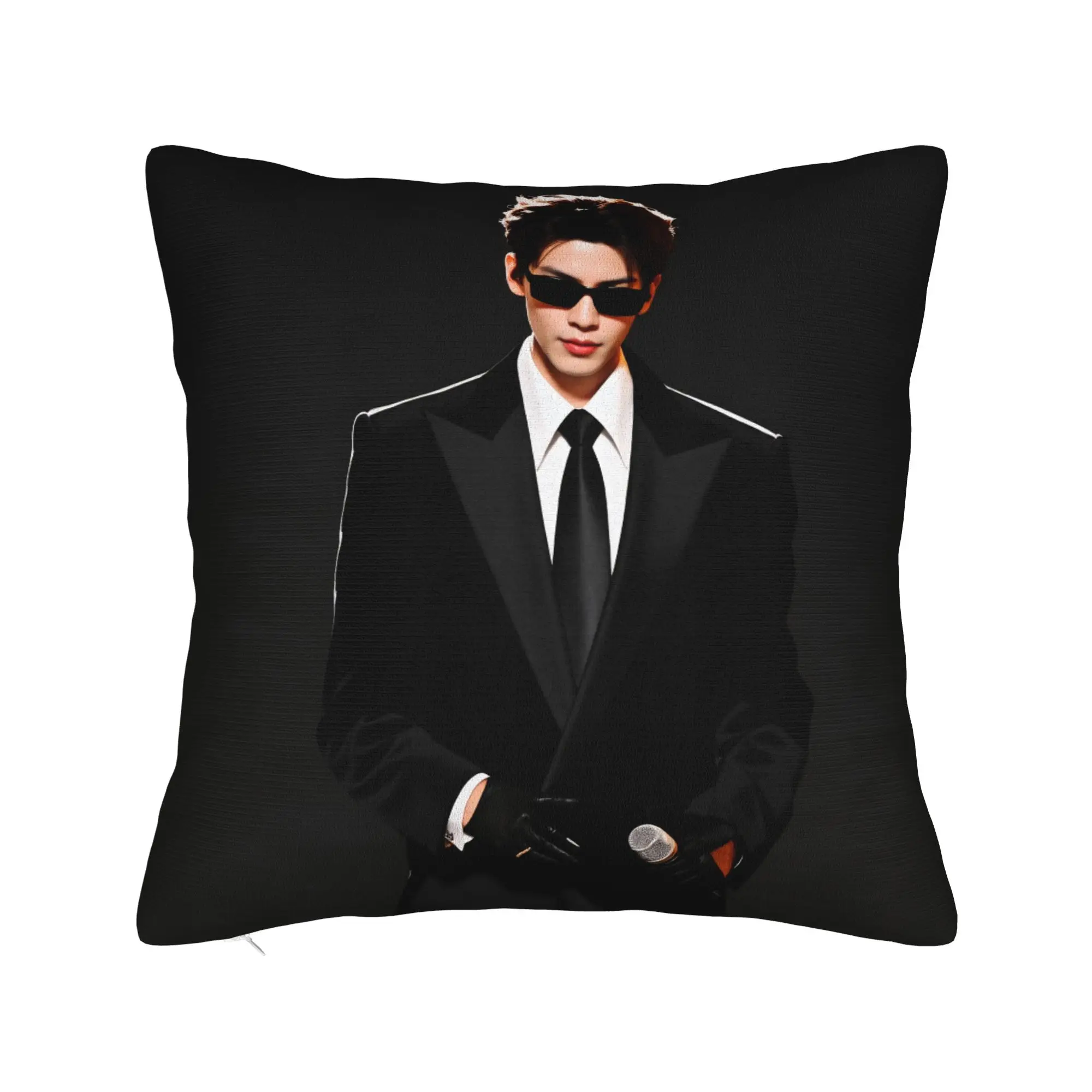 ZHANG Actor LINGHE Pillow Cover  Morden Pillow Case For Sofa Couch Bed Living Room Graphic Pillowcases Gift Idea