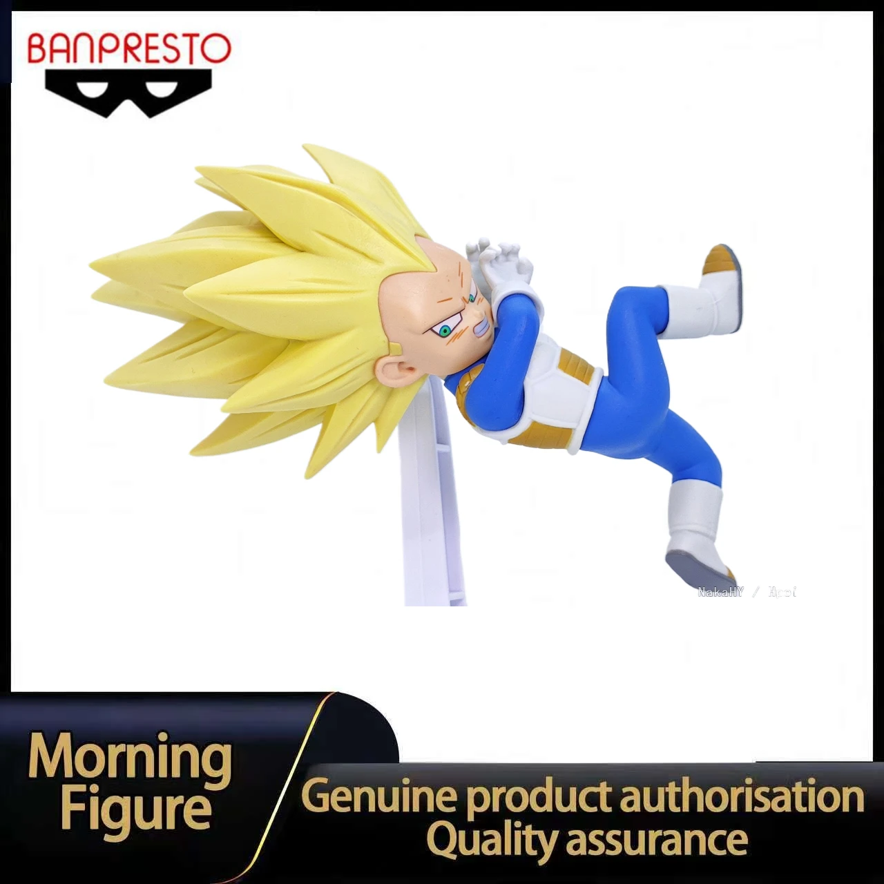 

В наличии: Коллекционная мини-фигурка Banpresto Dragon Ball Daima Super Saiyan 3 Vegeta с фоновой панелью