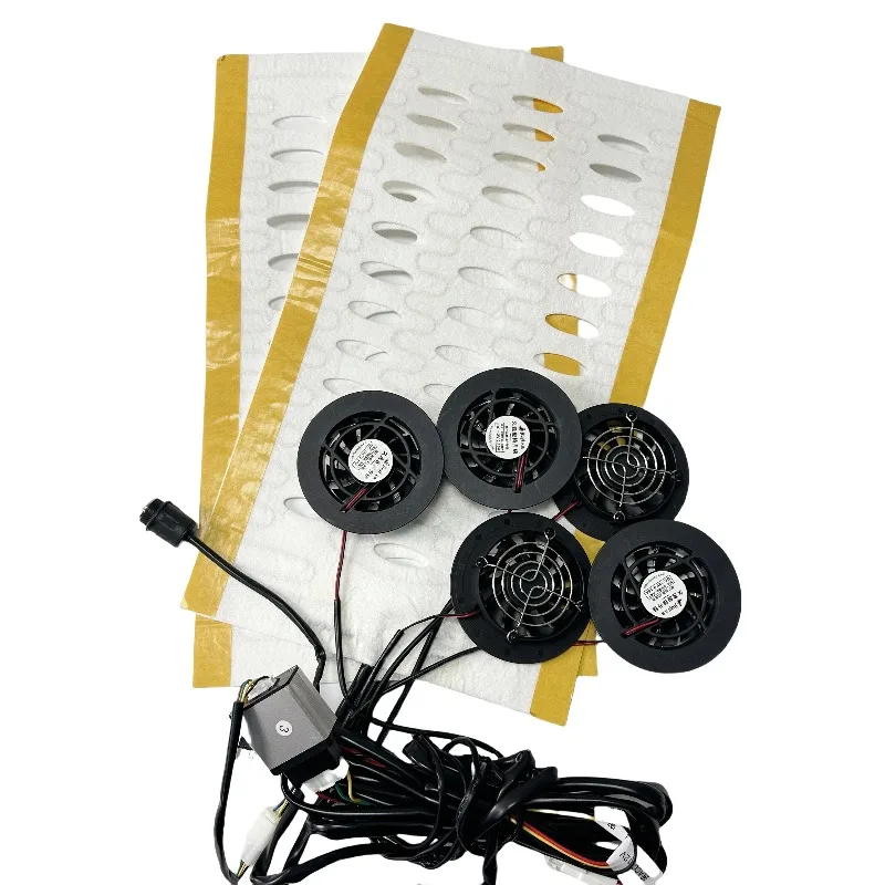 Universal 12V Cooling And Heating Conversion Parts Car Seat Ventilation Heating System Kit Fit For Most Cars SUV Truck Sedan