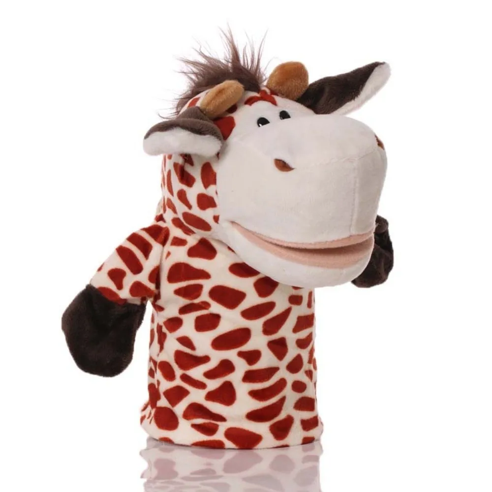 Spiel Puppe Stofftier Handpuppe Cartoon Interaktive Hand Fingerpuppen Niedlichen Affen Beschwichtigen Puppen Kindergarten Geschichte Requisiten