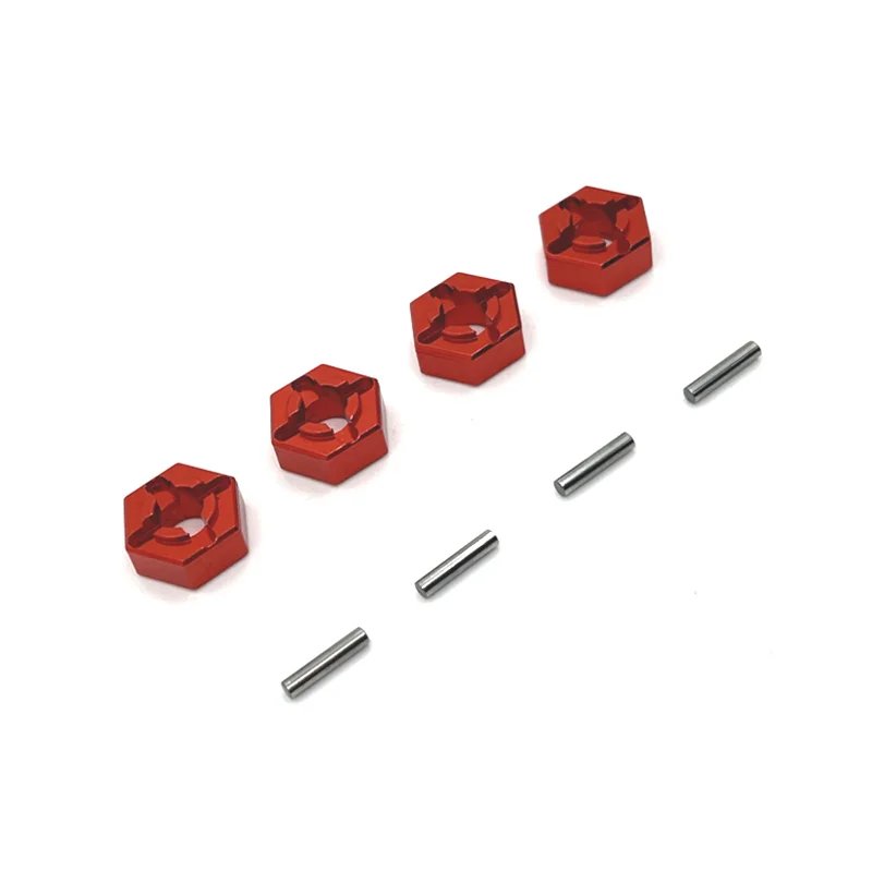 12mm Hex Hexagonal Connector for SCY MJX JJRC 1/14 1/16 Metal Upgrade Parts Rc Model Crawler Car Truck